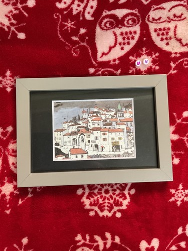 Print art framed miniature - ,, ,