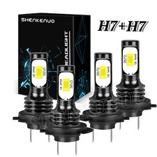 4x H7 Xenon White Car LED