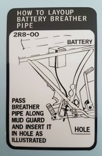 YAMAHA RD250C RD250D BATTERY