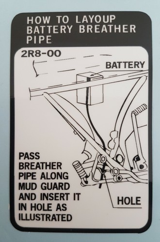 Yamaha rd250c rd250d battery - yamaha,