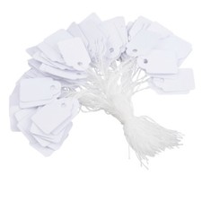 1000 White Strung Tickets