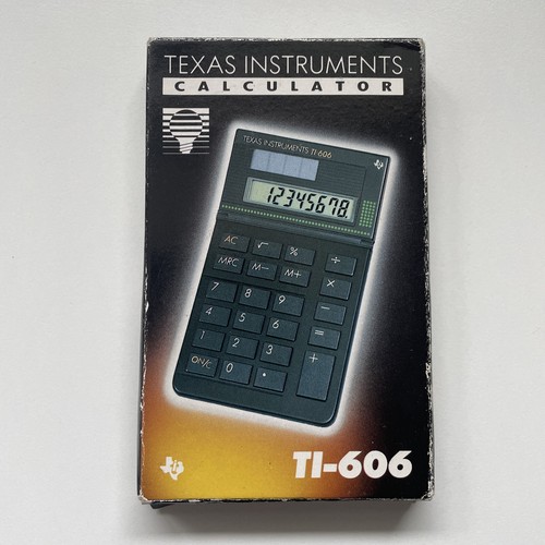 Texas instruments 606 solar - instruments, ti-606