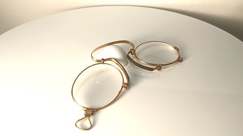 Antique eyeglasses lorgnette