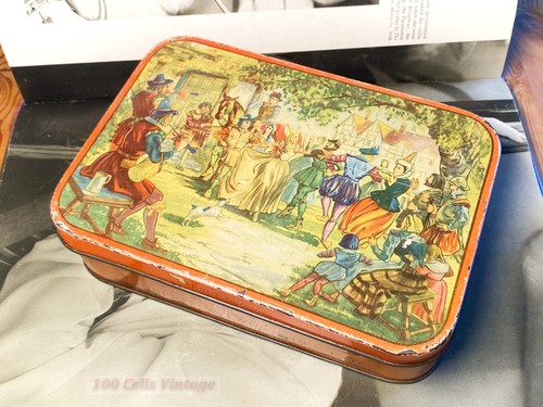 Medieval scene colourful - scene,