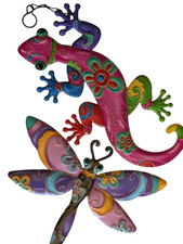 2 pack pink Gecko & purple