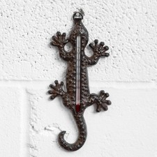 Cast Iron Lizard Thermometer