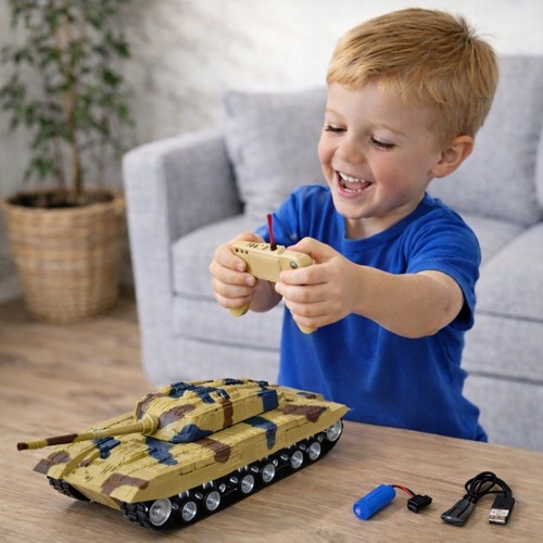Large remote controlled tank - large,
