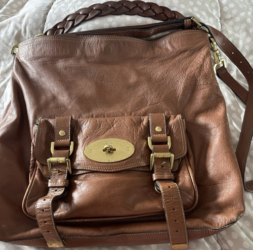 Mulberry alexa brown - alexa, leather