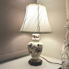 Vintage Mason's Mandalay Ironstone England Vase Table Lamp.