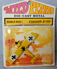 Jaru Wild Planes #1750 World War I Fokker E-111 Plane Diecast Metal