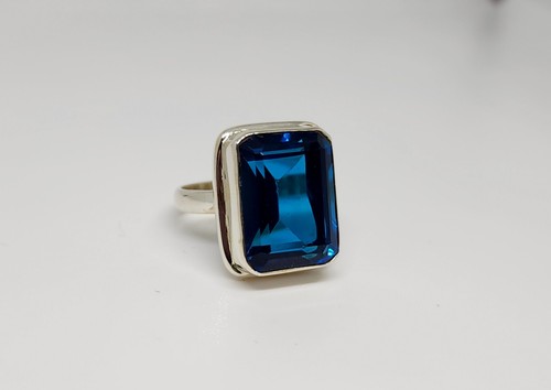 London blue topaz ring - ring, 925