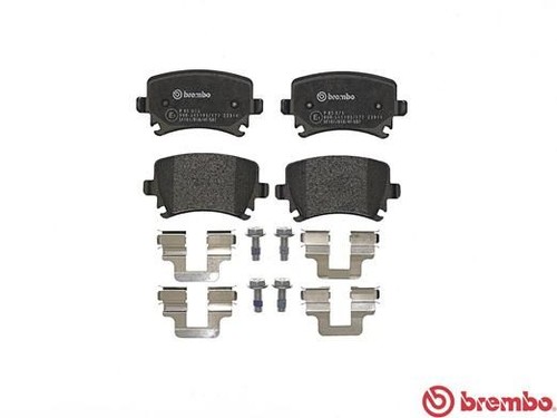 Rear brake pad - pad, audi