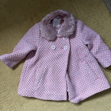 Next Girls Coat Size 12-18 Months