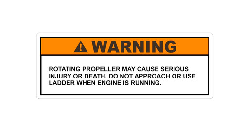Boat safety warning - safety,