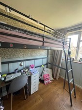IKEA SVÄRTA Loft bed frame