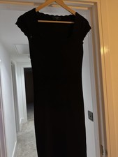 Black Scallop Women’s Dress
