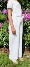 Girls Ivory White Formal Occasion Wedding Event Jumpsuit Age 11-12yrs MONSOON