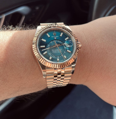 20mm rose gold jubilee - 20mm,