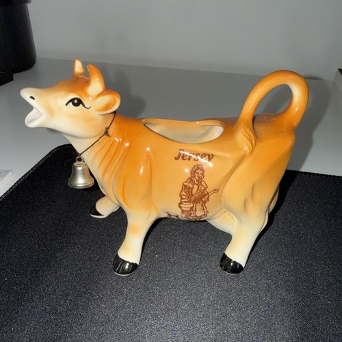 Jersey cow creamer jug - jug, milk