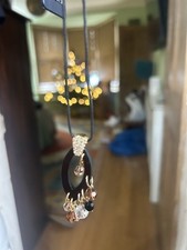 Swarovski Swan Black Cord