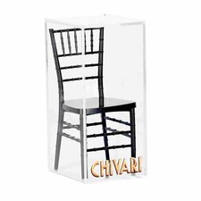 Black Mini Chiavari Chair 1:6