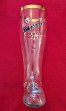 Boot Shaped Beer Glass 2 Litres Paderborner Export Oktoberfest German Vintage