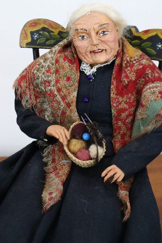 Artist original grandma doll - original,
