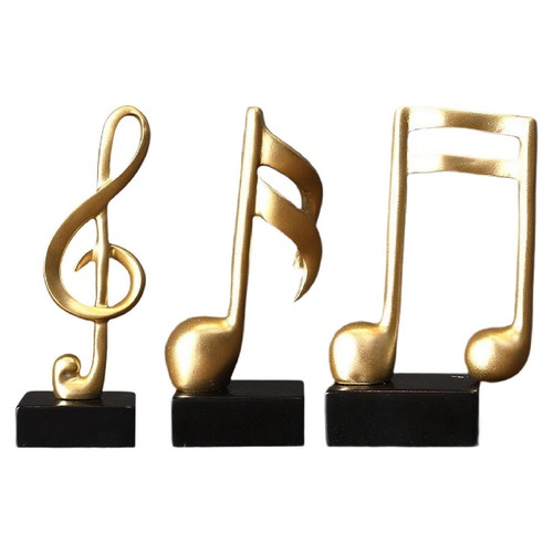 Music note sculpture creative - music,