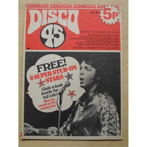 Paul mccartney disco 32 - disco, no.32