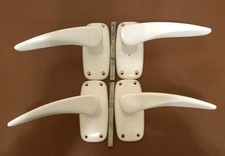 2 x Pairs Vintage Retro White