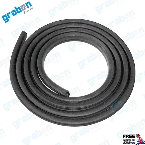 Front door rubber seal - door,