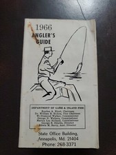 Vintage 1966 Anglers Guide