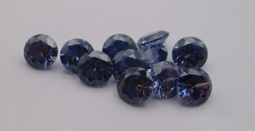 Cubic zirconia light tanzanite - cubic,