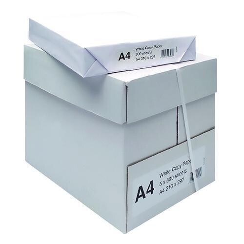 White 75gsm printer paper - white,