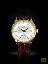 Orient Bambino 38mm Gold Case