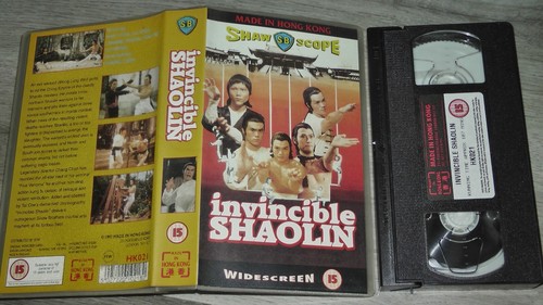 Invincible shaolin vhs video - invincible,