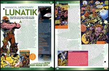 Lunatik - Maniacal Mercenary #LU-01 Villains - Cosmic Marvel Fact File Page