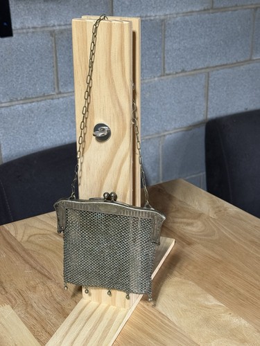 Antique chain mail - mail, purse,