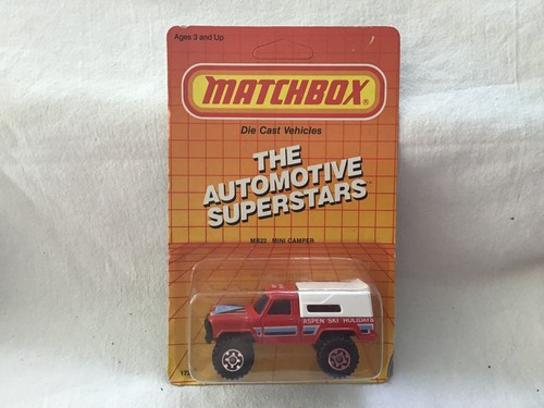 Matchbox mini camper - matchbox,