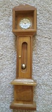 Dolls House Grandfather Clock 1:12 Scale Vgc