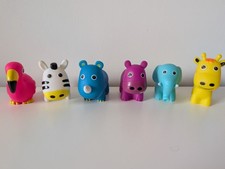 Toddler Baby Sensory Chunky Animal Toys Bright Colours Zoo Theme