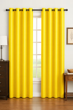 Luxury Glow Faux Silk Curtain