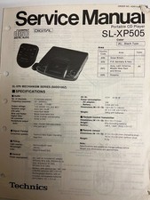 TECHNICS SL-XP505 PORTABLE CD