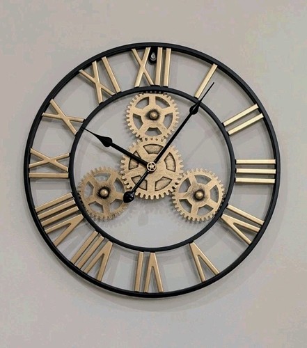 40cm wall clock gear - clock,3d,