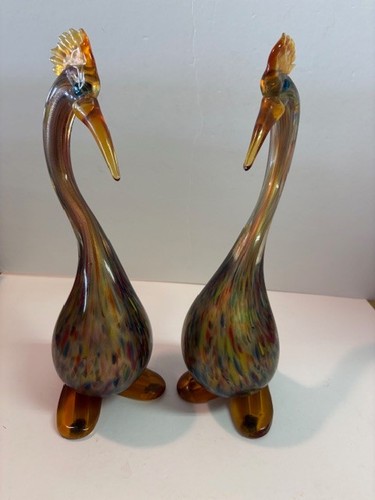Vintage pair murano - murano, glass