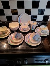 Burleigh ware art deco - , teaset