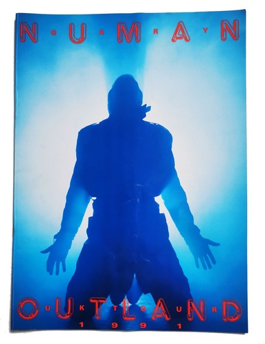 Gary numan tour programme - programme, 1991