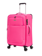 4 Wheel Lightweight Cabin Bag Hand Luggage Suitcase 55x35x20 Travel Trolley