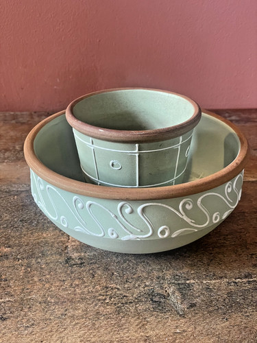 Denby stoneware set - of, sage