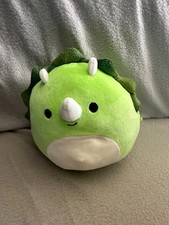 Squishmallows Tristan green dinosaur soft toy plush